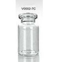 7ml small corked glass vials wholesale for powder storage